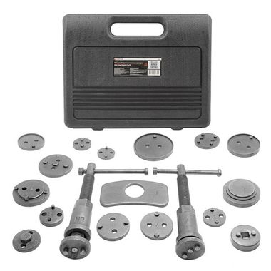 Набор инструментов для обслуживания тормозных цилиндров 18пр.(привод с правосторонней/левосторонней резьбой), в кейсе Forsage F-65805