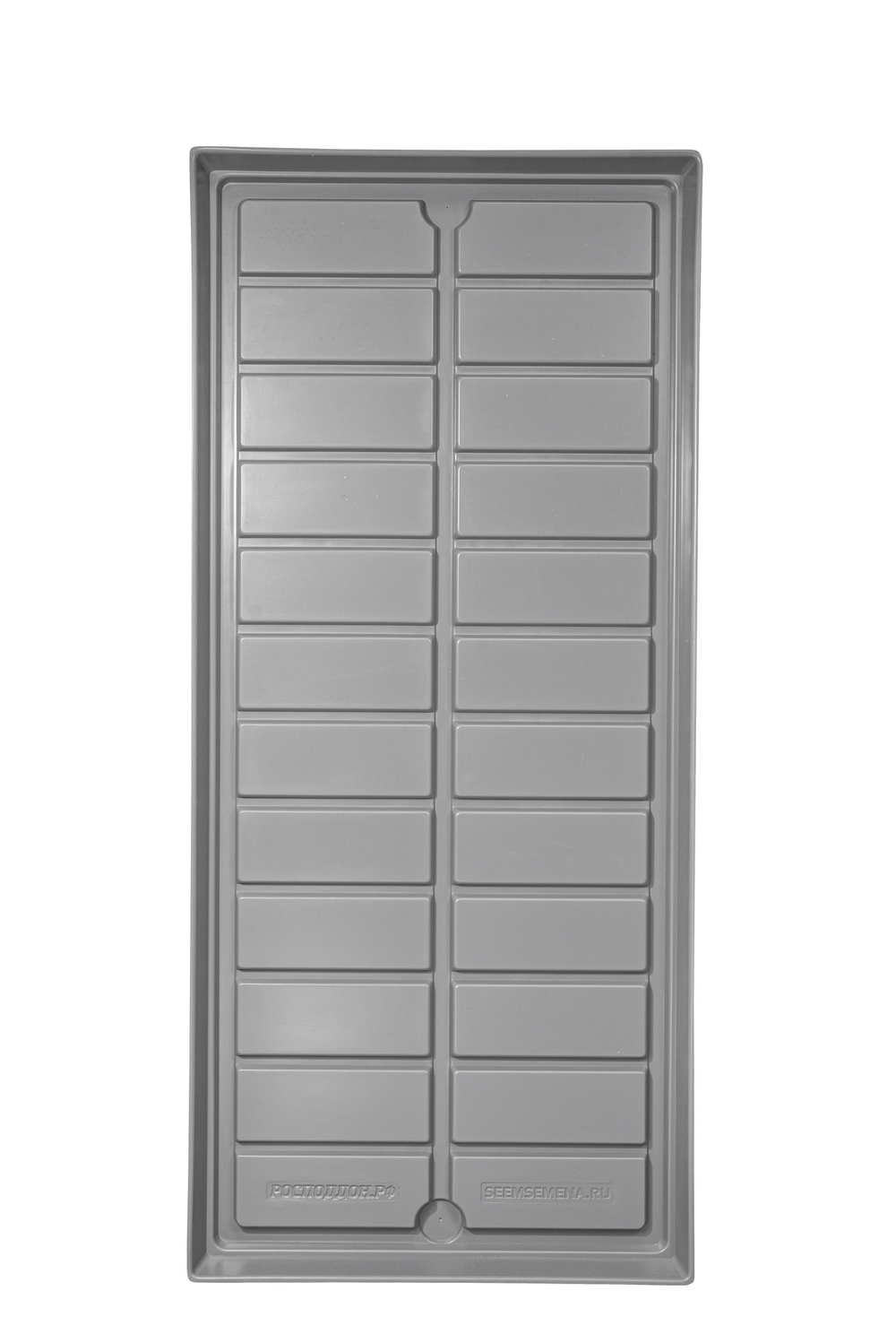Поддон для гидропоники серый 560*1260*43 мм