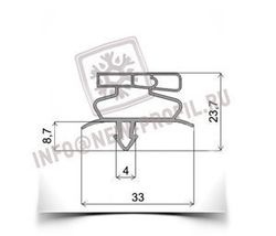 Уплотнитель 65,5*56,5 см для стола охлаждаемого True TUC-48-HC (размер по пазу). Профиль 019