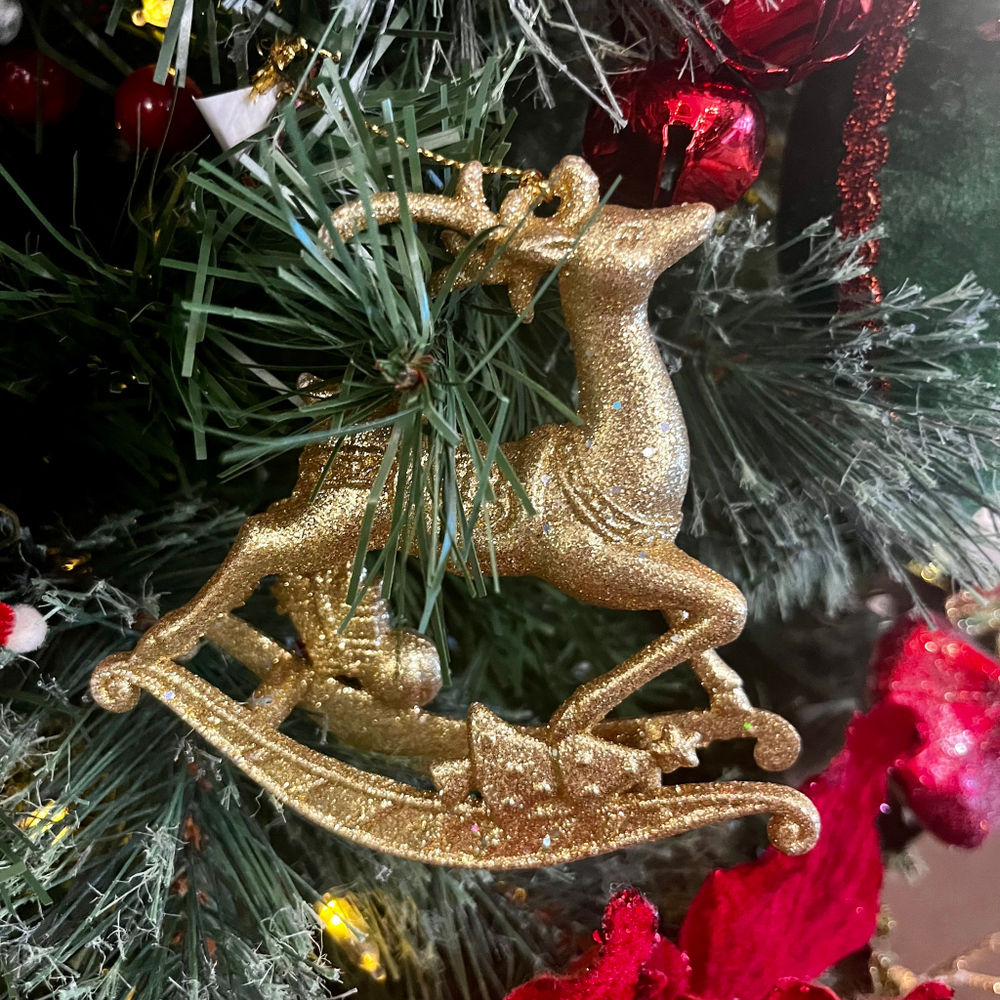 Лошадь/олень, ёлочное украшение [Арт. D1136]