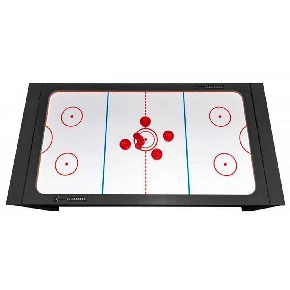 Cтол-трансформер «Twister» 3 в 1 (бильярд, аэрохоккей, настольный теннис, 217 х 107,5 х 81 см) (черный)