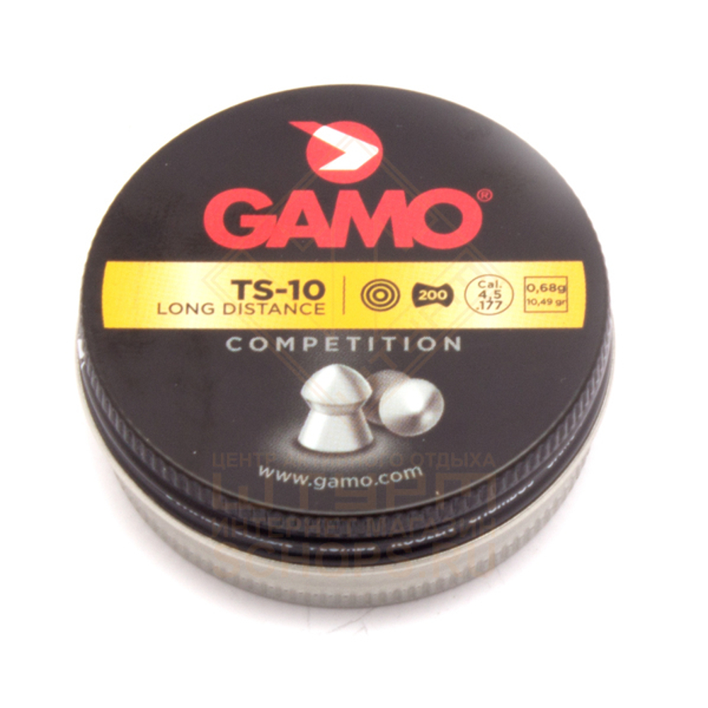 Пули Gamo TS-10 4,5 мм 0.68 г (200 шт)
