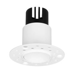 Светильник MS-INVISIO-TRIMLESS-R45-10W Warm3000 (WH-WH, 36 deg, 230V) (Arlight, IP54 Металл, 5 лет) 059161