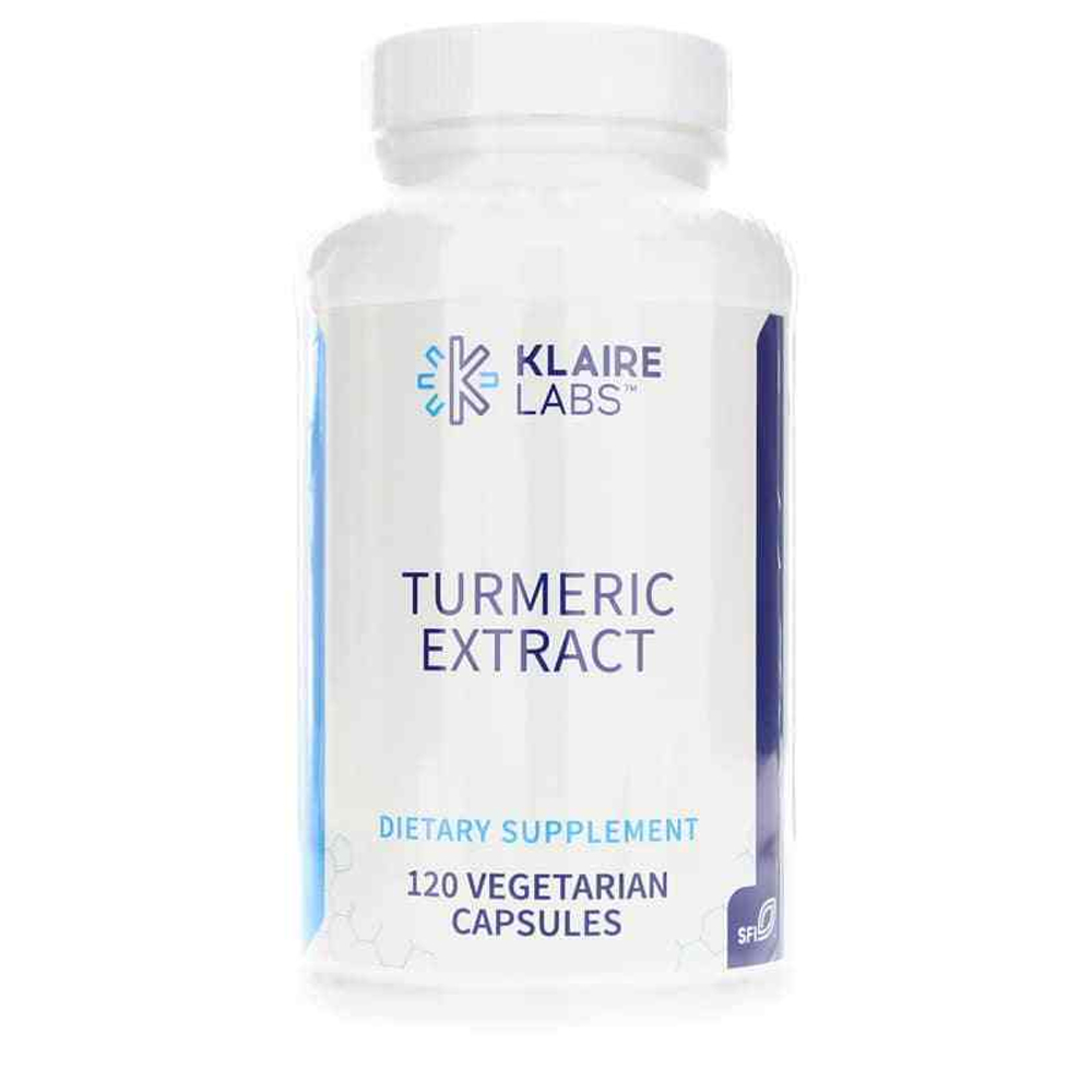 Klaire Labs - Turmeric Extract - 120 capsules
