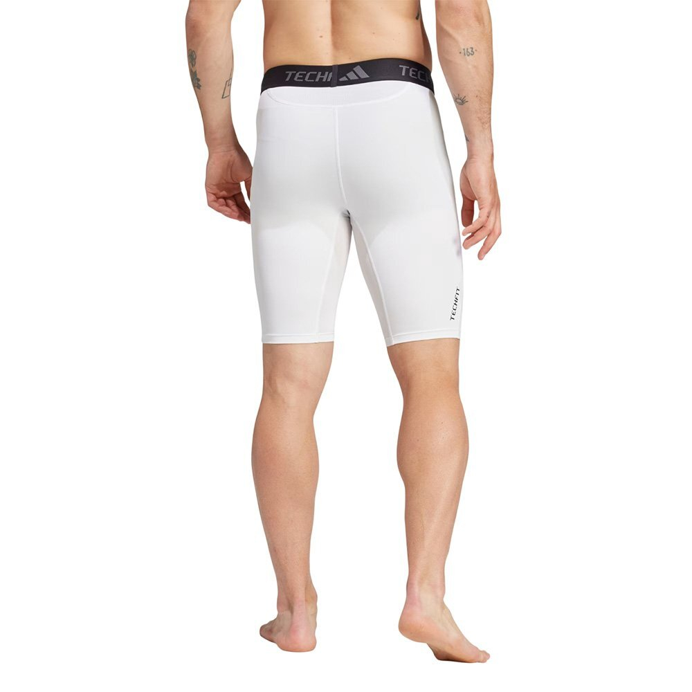 Баскетбольные штаны adidas Techfit Compression Training Shorts White