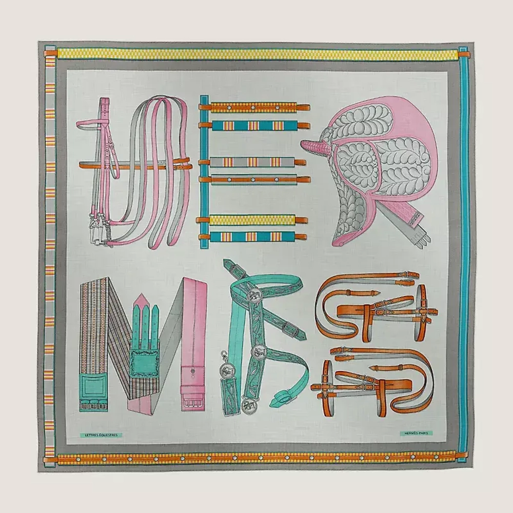 Шаль Letterres Equestres 140