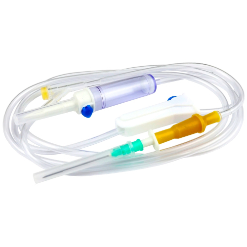 Система инфузионная с пластик.шипом типа Луер SF Medical 150 см 21G x 1/2" (0,8x40мм) 25 шт