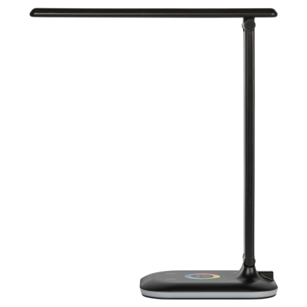 Настольный светильник ЭРА NLED-502-11W-BK светодиодный с RGB ночником черный