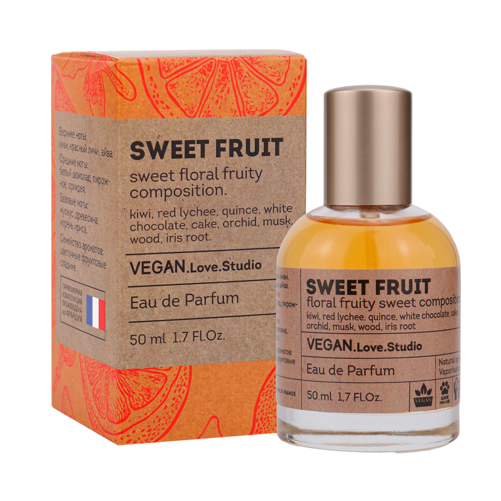 Вода парфюмерная Vegan Love Studio Sweet Fruit (Веган Лав Студио Свит Фруит) – 50ml for women