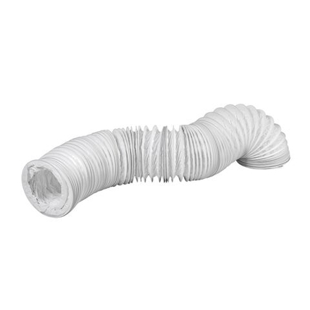 Воздуховод вентиляционый пластик, d150 мм, гофрированный, 3 м, Эвент, PVC flex, FV150-3
