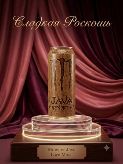 Энергетический Напиток Monster Energy Java Loca Moca, 473 мл, США