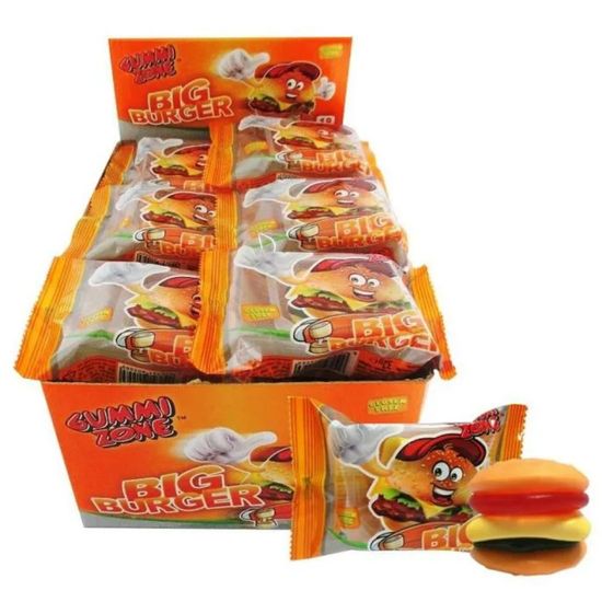 Мармелад Gummi Zone Mini Burger - Мини бургер, 9 г