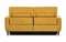 Диван-реклайнер с электроприводом Jasper, 200 см, желтый