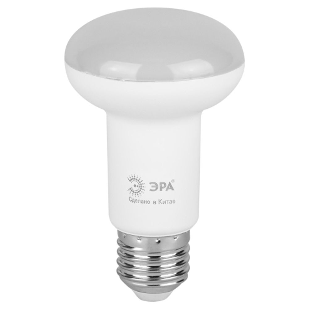 Лампа светодиодная ЭРА RED LINE LED R63-8W-840-E27 R E27 / Е27 8Вт рефлектор нейтральный белый свет | Лампы cветодиодные Рефлектор (R )