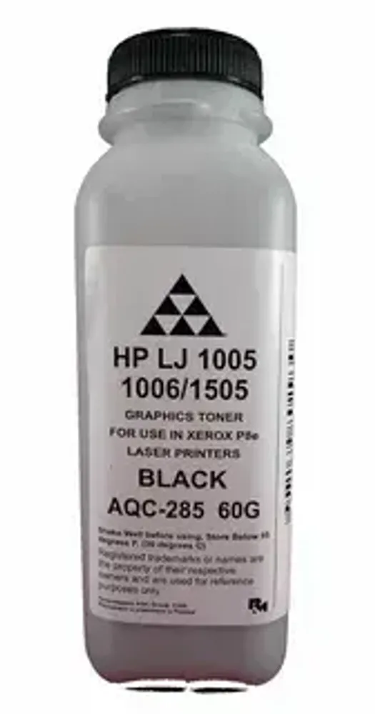 Тонер для картриджей HP CB435A/CE285A/CF283A/CF244A, Canon CRG-712/725 (60г) (AQC-США) Россия