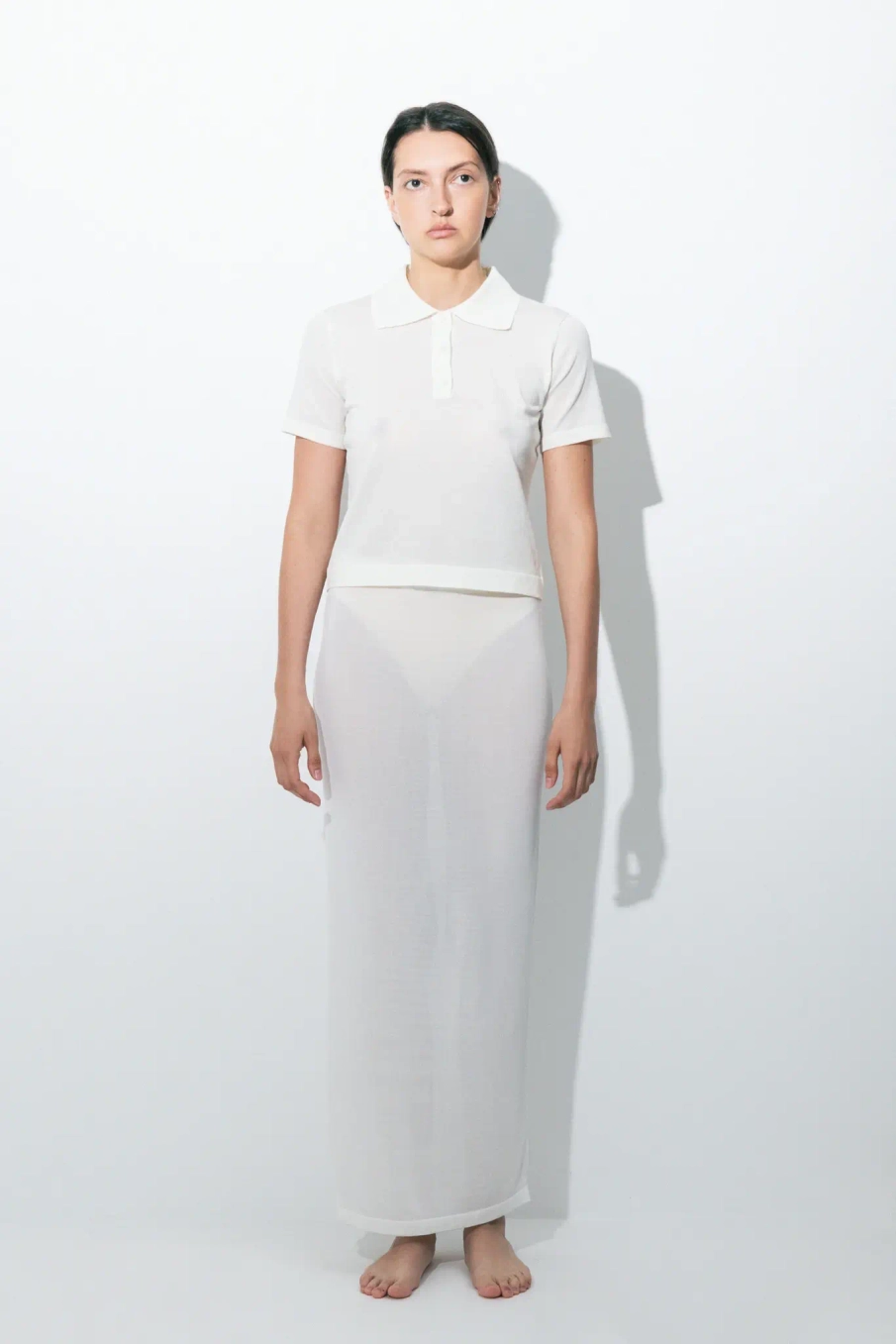 Юбка миди из вискозы