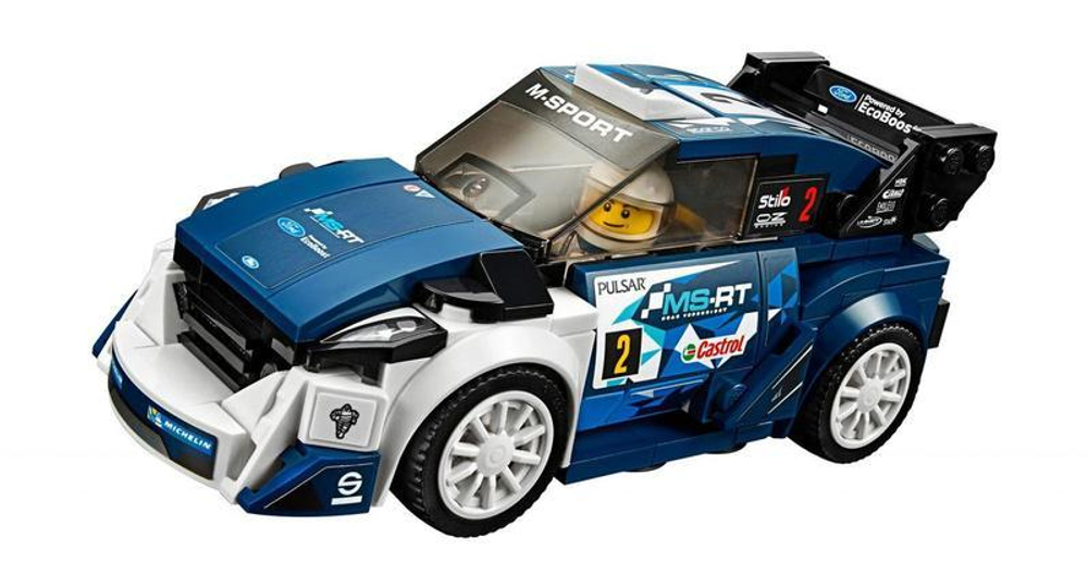 LEGO Speed Champions: Форд Фиеста M-Sport WRC 75885 — Ford Fiesta M-Sport WRC — Лего Спид чампионс Чемпионы скорости