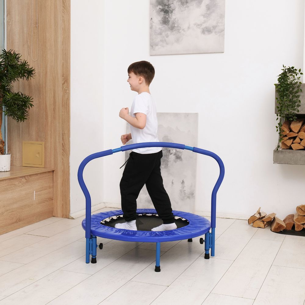 Батут с поручнем DFC Gardenature 36&#39;&#39; синий