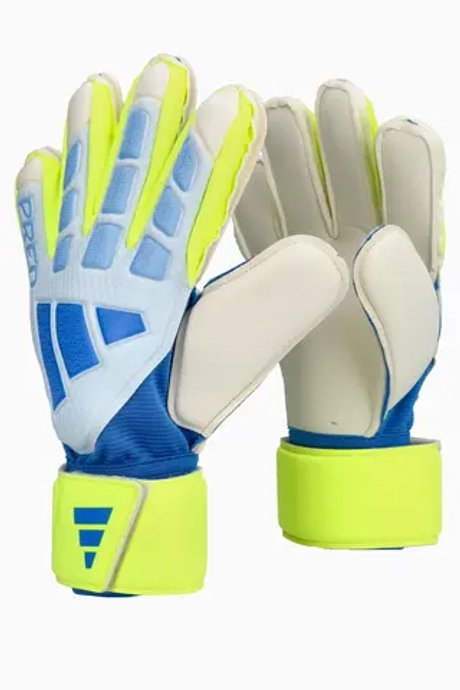 Вратарские перчатки adidas Predator Match Fingersave - голубой