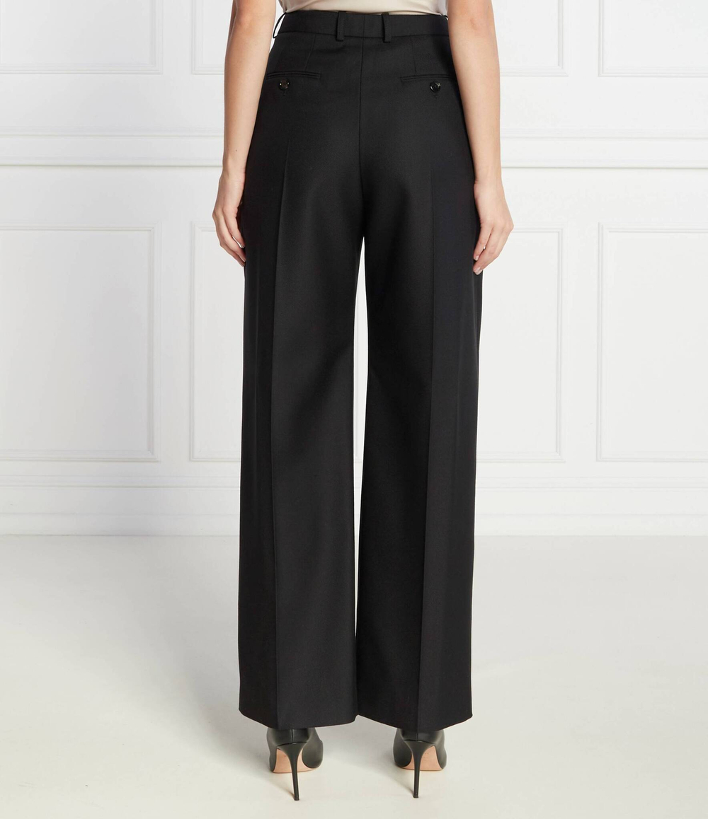 Хлопковые штаны Toftcira BOSS BLACK - черный(50510145)