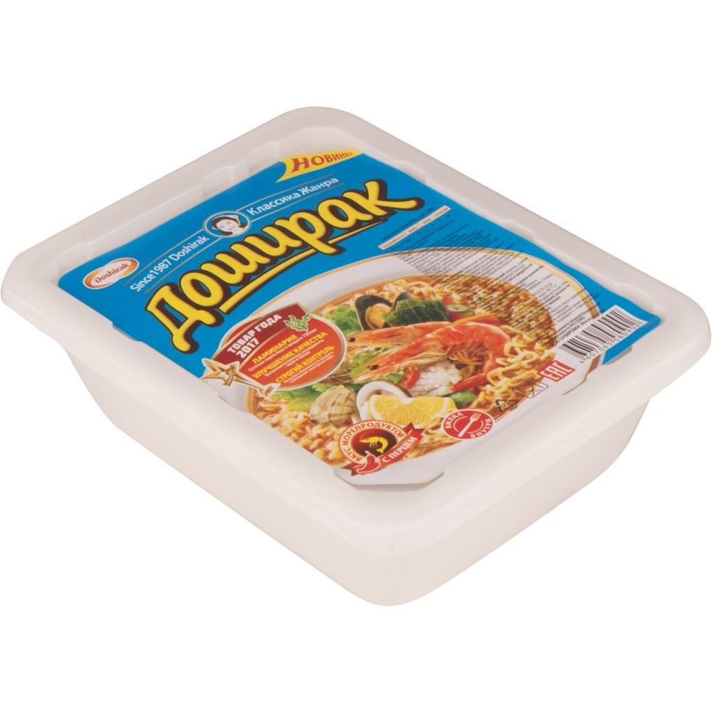 Лапша Доширак со вкусом морепродуктов 90 г
