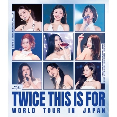 (ПРЕДЗАКАЗ) видео TWICE - THIS IS FOR WORLD TOUR IN JAPAN BLU-RAY REGULAR EDITION