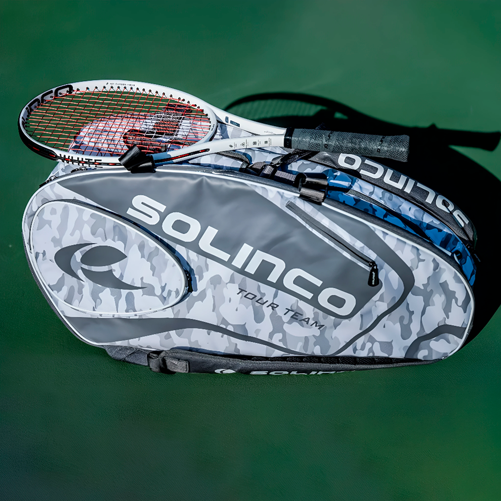 Arctic Camo 15 / сумка на 15 ракеток / Арктический камуфляж