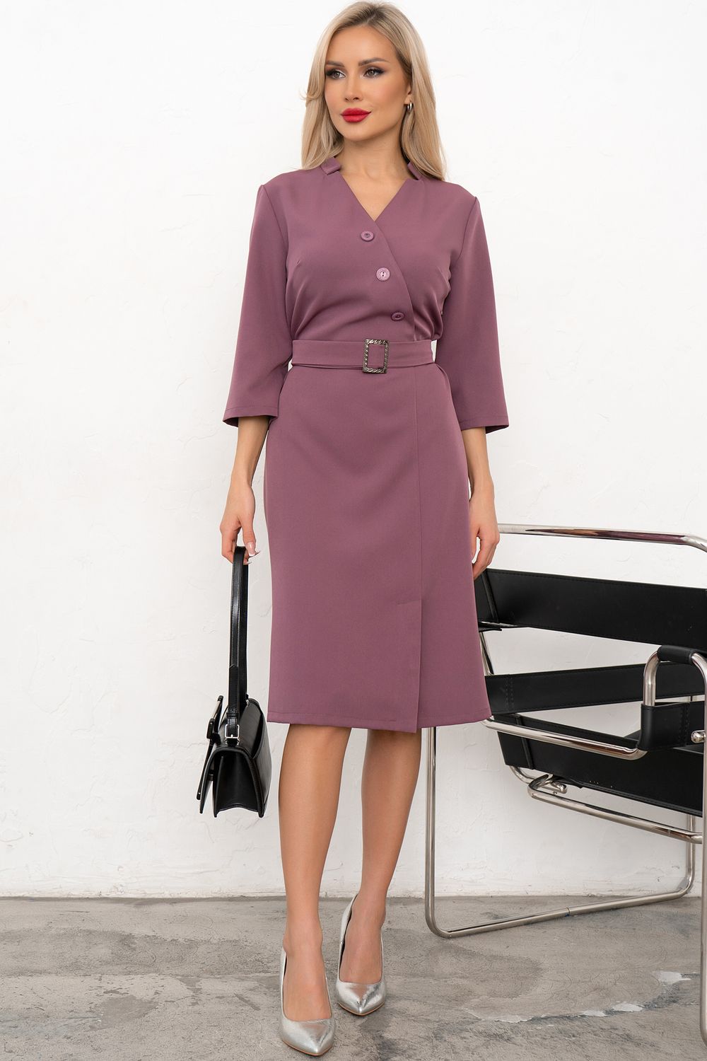 Платье Астория (сливовый) Р11-1204/3 Nikol