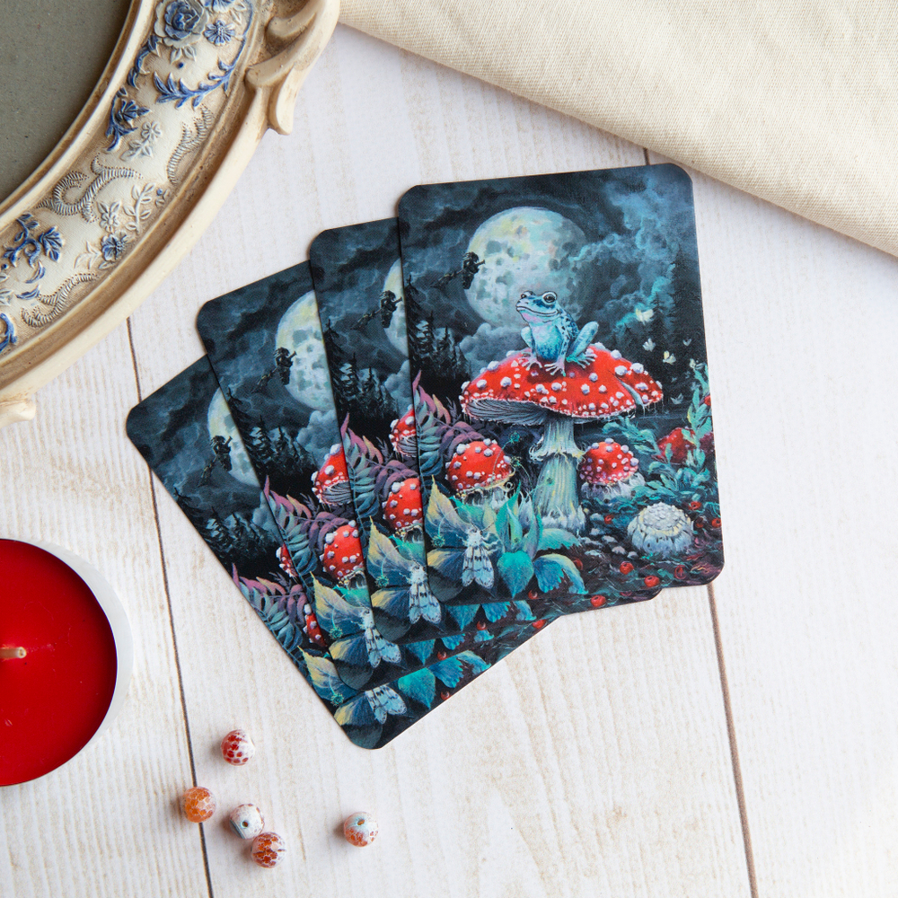 Календарик "Мухомор и лягушка" 2026