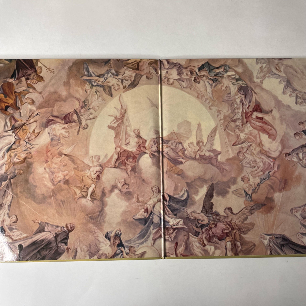 Винтажная виниловая пластинка LP Сборник Классической Музыки Orlando di Lasso, Schutz, Buxtehude, Bach Бах, Handel Гендель, Mozart Моцарт, Cornelius Gloria In Excelsis Deo (Германия 1977)