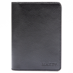 Обложка для документов "3 в 1". Цвет черный