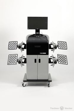 ТехноВектор (T 7202 KAS) стенд сход-развал 3D