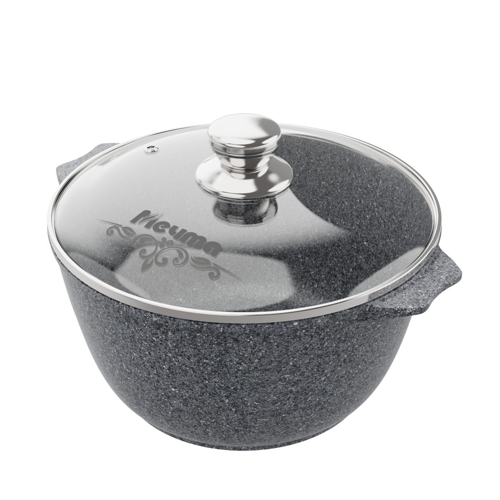 Кастрюля "Мечта" Премиум с крышкой от 3л до 10л