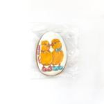 Пряник имбирный "Яичко малое с цыплятами" 7*5 см