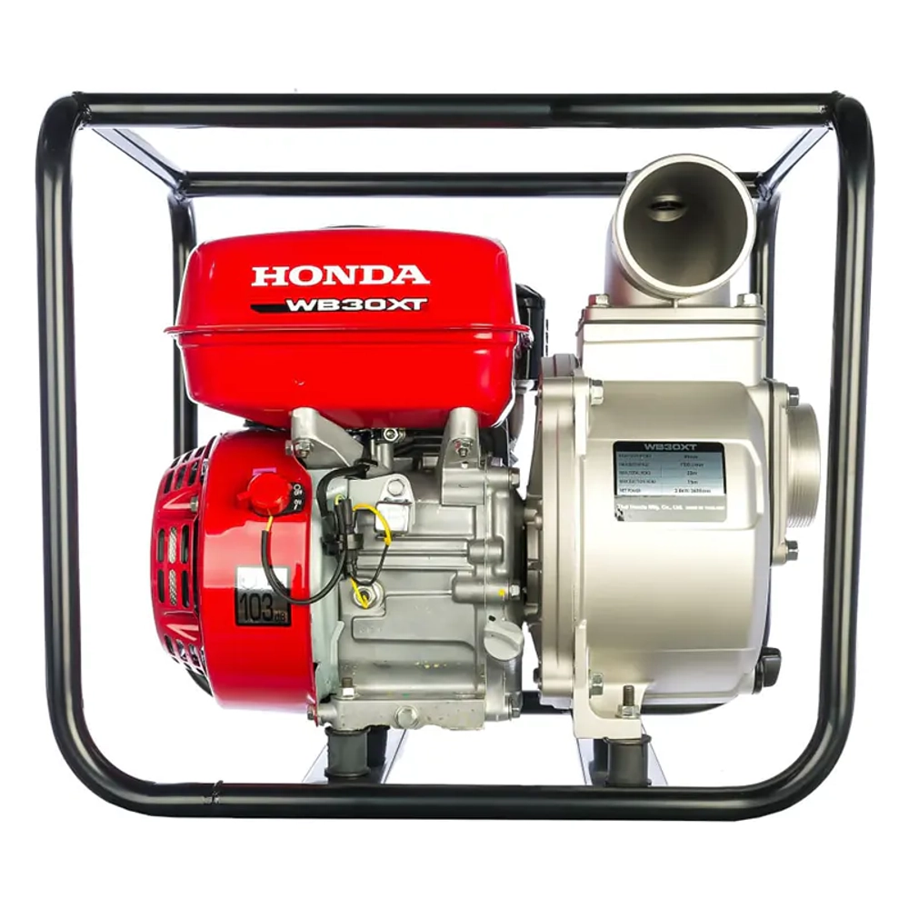 HONDA WB30XT3 DR X бензиновая мотопомпа 4.9 л.с, 1100 л/мин, диаметр 80 мм, WB30XT3DRX
