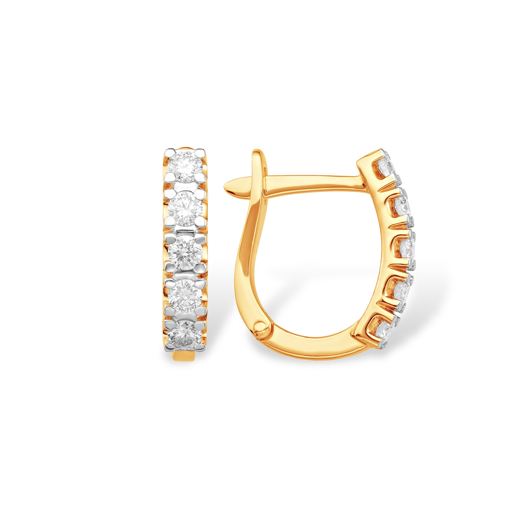 Серьги из золота 585 пробы