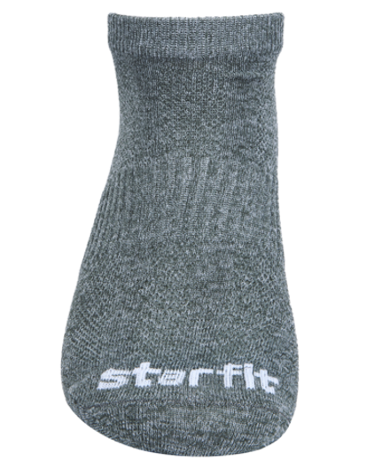 Носки низкие SW-210, черный меланж, 2 пары