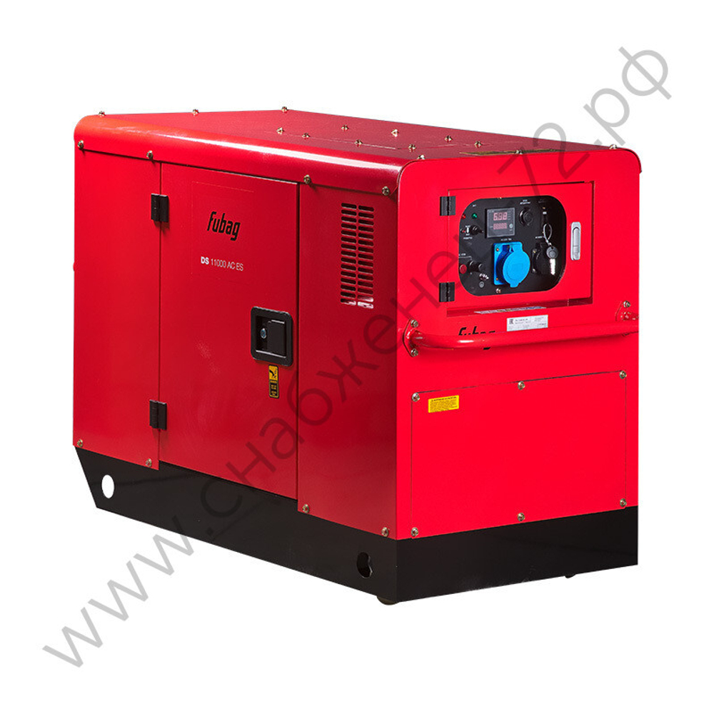 FUBAG Дизельный генератор с электростартером и коннектором автоматики DS 11000 AC ES (кожух)