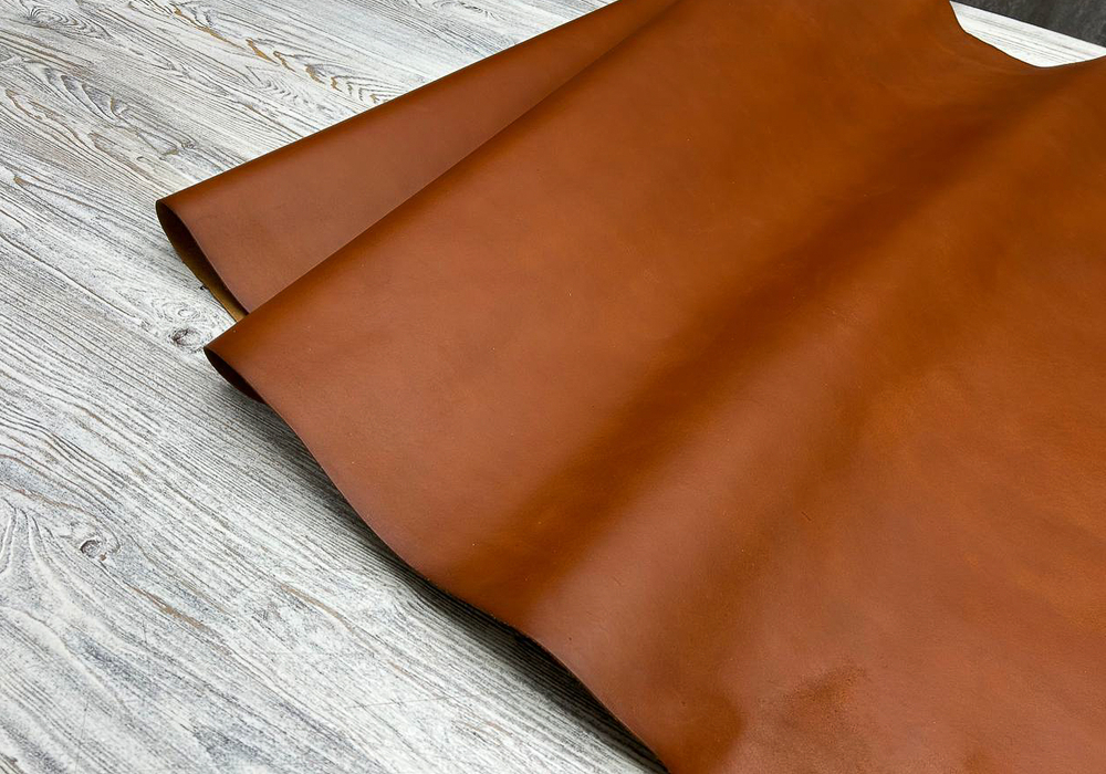 Этруско цв. Коньячный / Etrusco Econom Cognac, толщ. 1,4-1,6 мм, натуральная кожа