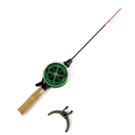 Удочка зимняя Три Кита Техно d-75, с пробковой ручкой (хлыст стекловолокно), Ассорти