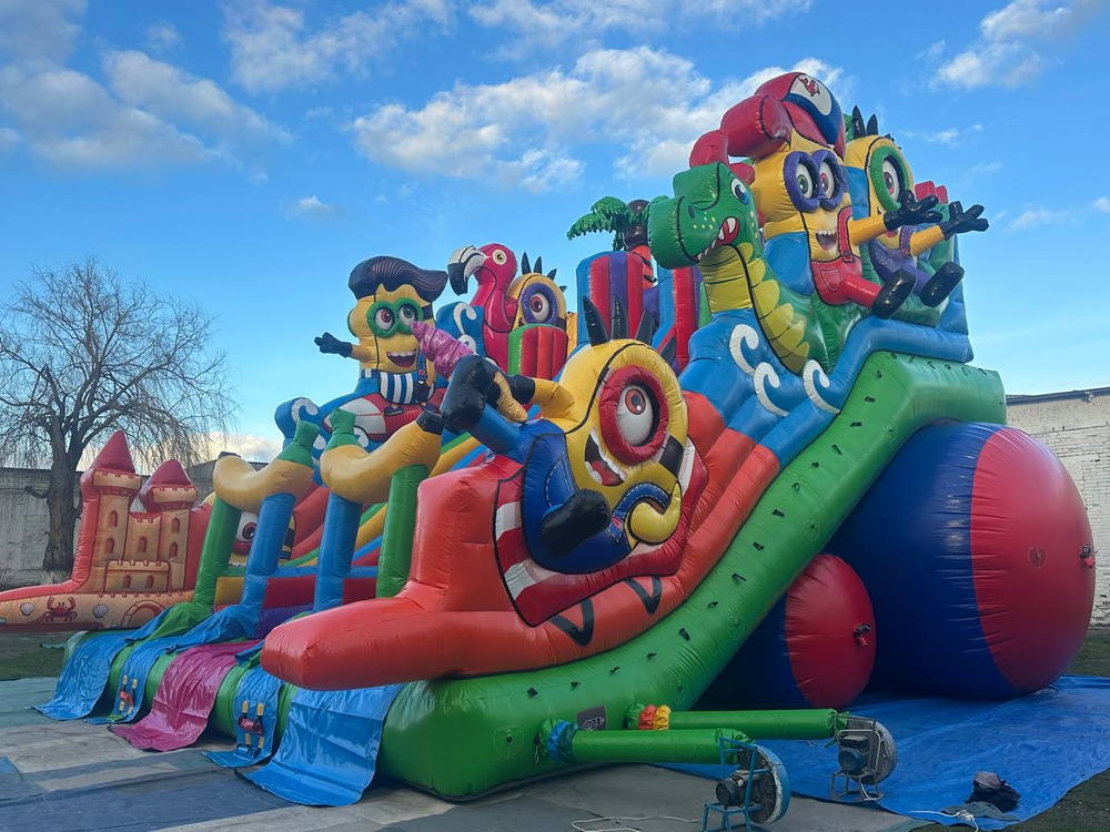 Надувной Аквапарк «Миньён»