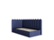 Савоярди ПМ-407 Кровать с мягкой обивкой с ПМ (левая) Formula 784 (Индиго)