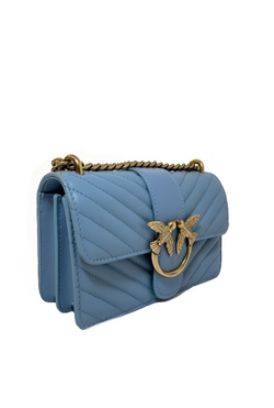 MINI LOVE BAG ICON V QUIL – blue