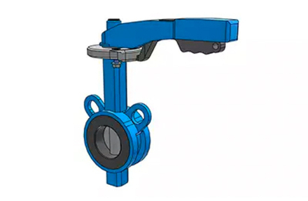 Дисковый затвор DN50