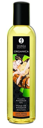 Съедобное массажное масло "Миндальная сладость" 250 мл (Цвет: прозрачный)