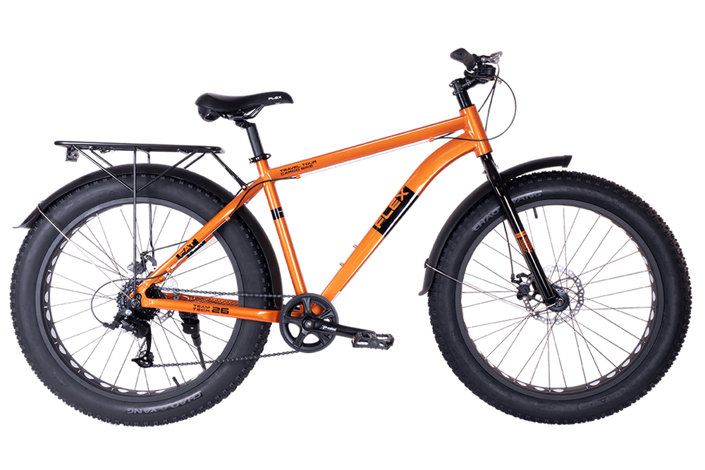 Велосипед TechTeam Flex 26&quot; 2022 (оранжевый)
