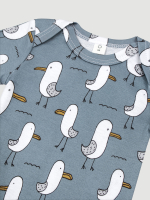 Боди Mjölk Чайки, с коротким рукавом