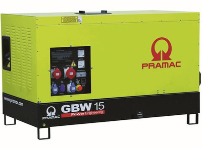 Дизельный генератор Pramac GBW 15 P в кожухе