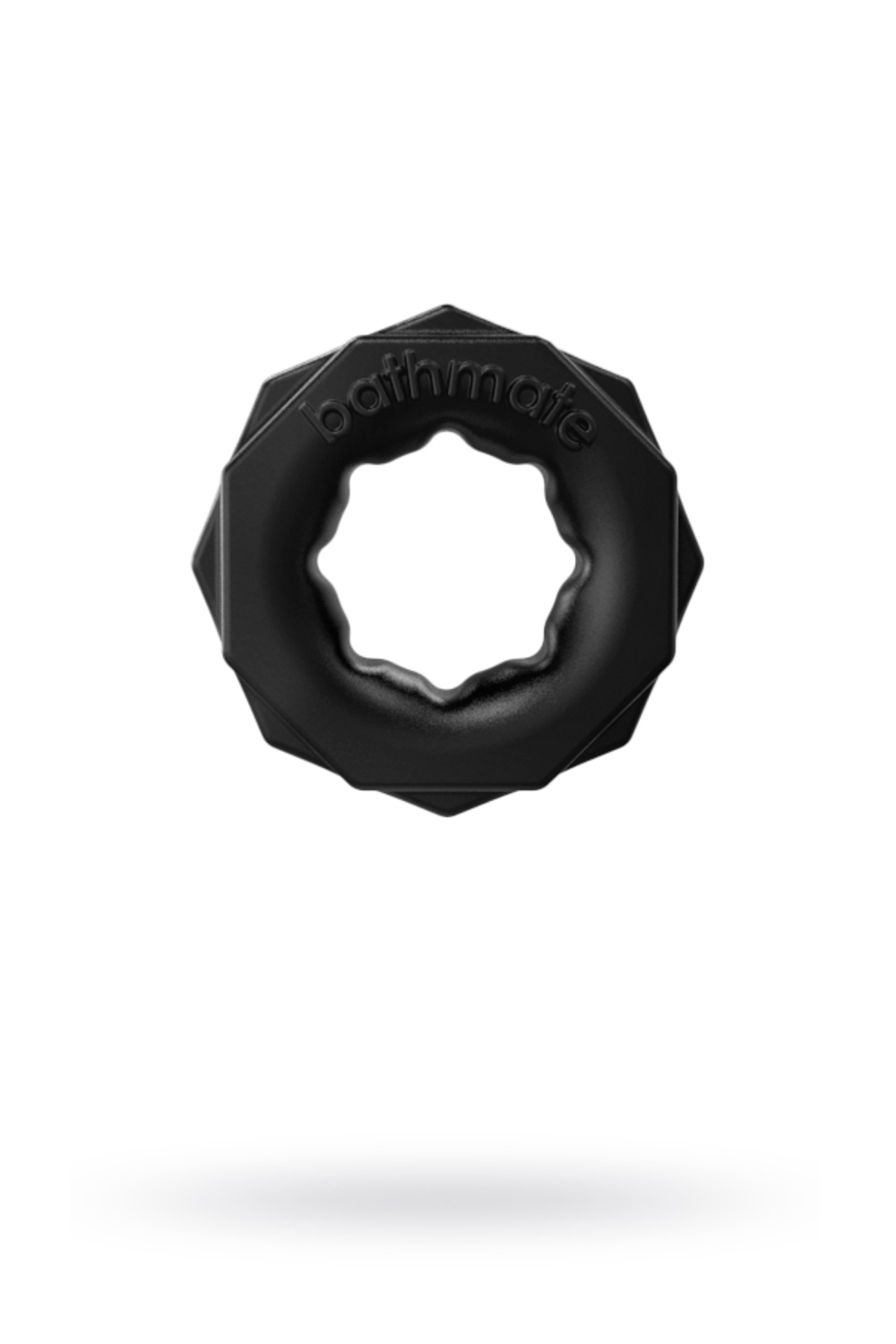 Эрекционное кольцо на пенис Bathmate Spartan, Черный, Ø 4 см