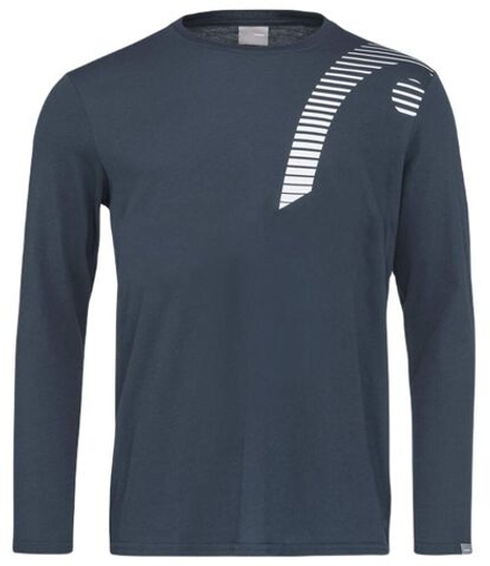 Теннисная футболка Head Club 21 Cliff Long Sleeve